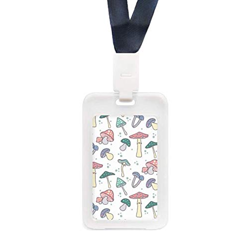 Porte-carte transparent champignon anti-rayures pour ranger vos cartes sans encombrement