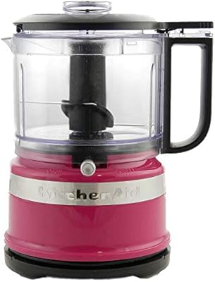 KitchenAid KFC3516CB 3.5 Cup Food Chopper, Cranberry (RENEWED) (CERTIFIED REFURBISHED)