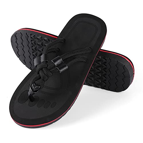 Men's Modern Zori Flip Flop Thong Sandals, Unisex Beach Sandal Comfortable Flip Flop Men's Footwear2