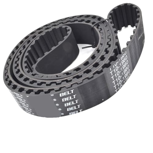 Courroie de distribution T10 largeur 20mm crantée pour commande numérique et convoyeur industriel