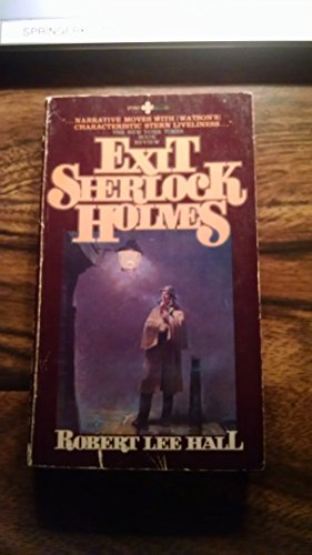 Exit Sherlock Holmes 0867211628 Book Cover