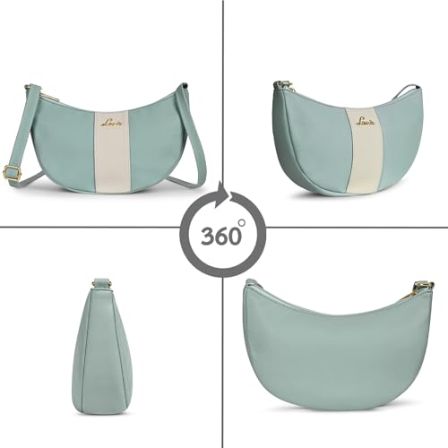 Image of Lavie Women's Bonnie Hobo Colorblock Crossbody Sling Bag | Ladies Purse Handbag | Gift for Women