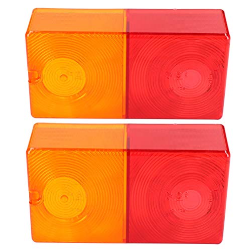 AB Tools Pair Replacement Rear Trailer Light Combination Lamp Lens Genuine Britax