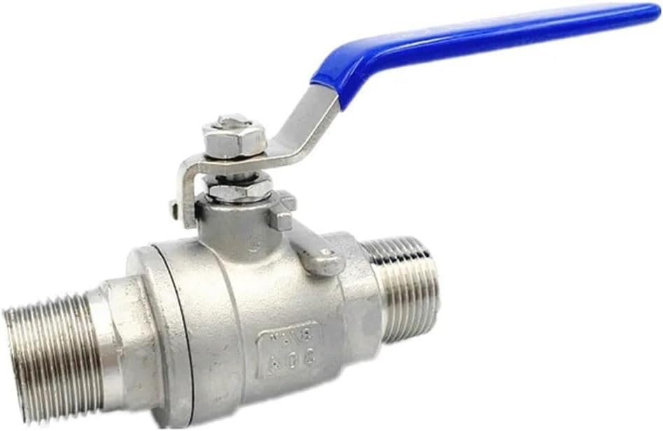 Adaptateur 1 pouce avec robinet à bille en inox pour réseau d'eau domestique