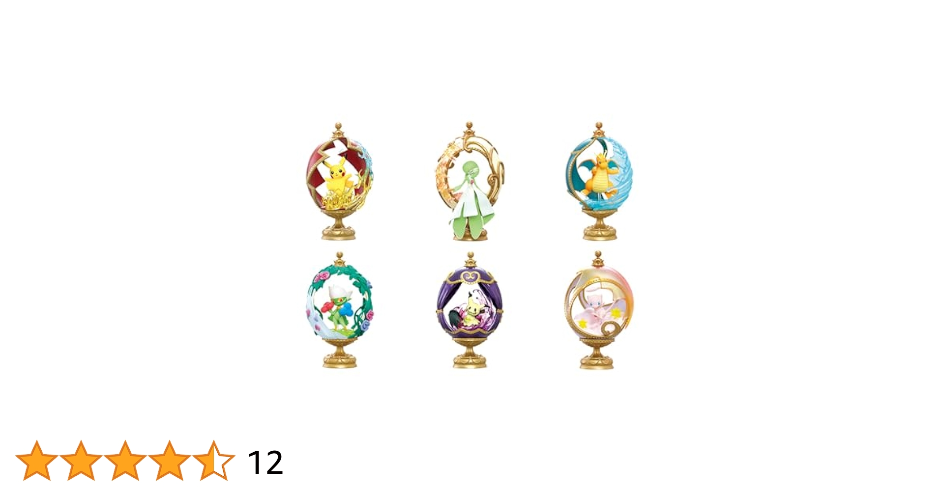 リーメント OVALTIQUE COLLECTION フィギュアセット 6体入り ポケモン OVALTIQUE COLLECTION：商品案内 | 株式会社リーメント