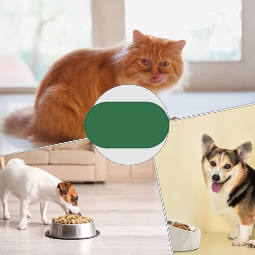 Silikonfutter für Haustiere- auslaufsicheres Futter für Haustiere | rutschfeste Schüssel für Katzen, Hunde, Schlafsaal-4