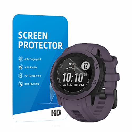[ 3Pcs ] Mihence Compatible With Garmin Instinct 2S Screen Protector, Pet Premium Real Hd Protective Film Compatible For Instinct 2S Gps Smartwatch - 2022 #TOP12