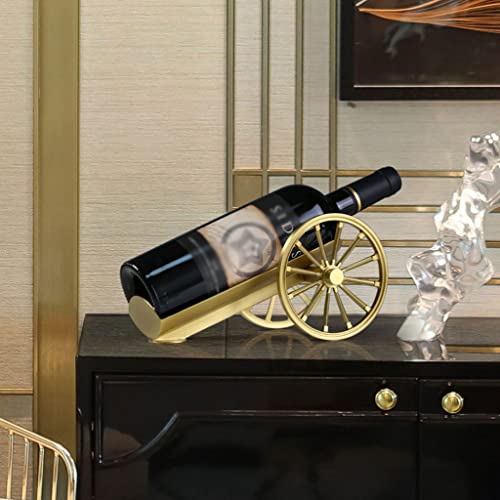 Soporte para botellas de vino de latón hecho a mano miniatura 6