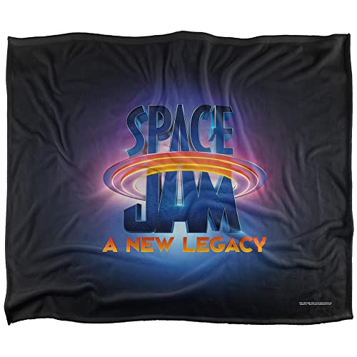 Couverture Space Jam 2 plaid microfibre doux lit canapé imprimé 152x127 cm
