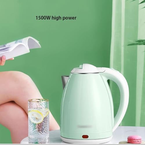 Hervidor eléctrico acero inoxidable 1.8L verde miniatura 4