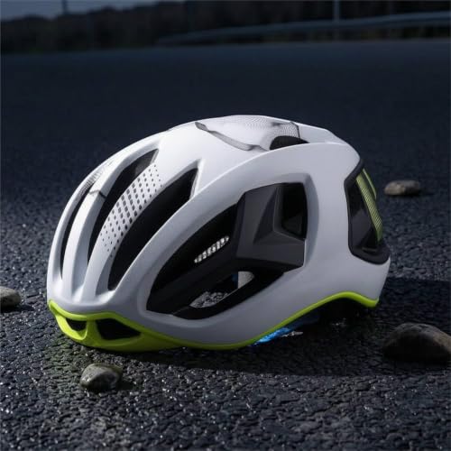 Image of Double-Shell Road Cycling Helmet Ventilated Adult Bike Helmet Sleek Removable for Cyclists, Commuters, Commuting, Brown Red, M