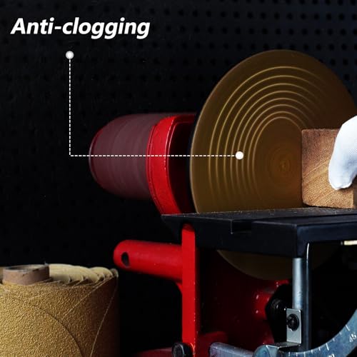 Disques abrasifs auto-adhésifs anticrassage pour ponçage sans trace
