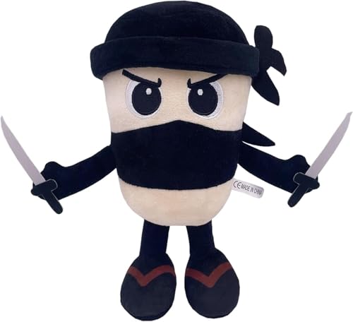 イタリアンブレインロット ぬいぐるみ ブレインロット トゥントゥントゥンサフール ぬいぐるみ トラレロ Italian Brainrot トラララ トララレロ・トララ ネットミーム ネットミーム 装飾品 誕生日 プレゼント (Capuccino Asashino)