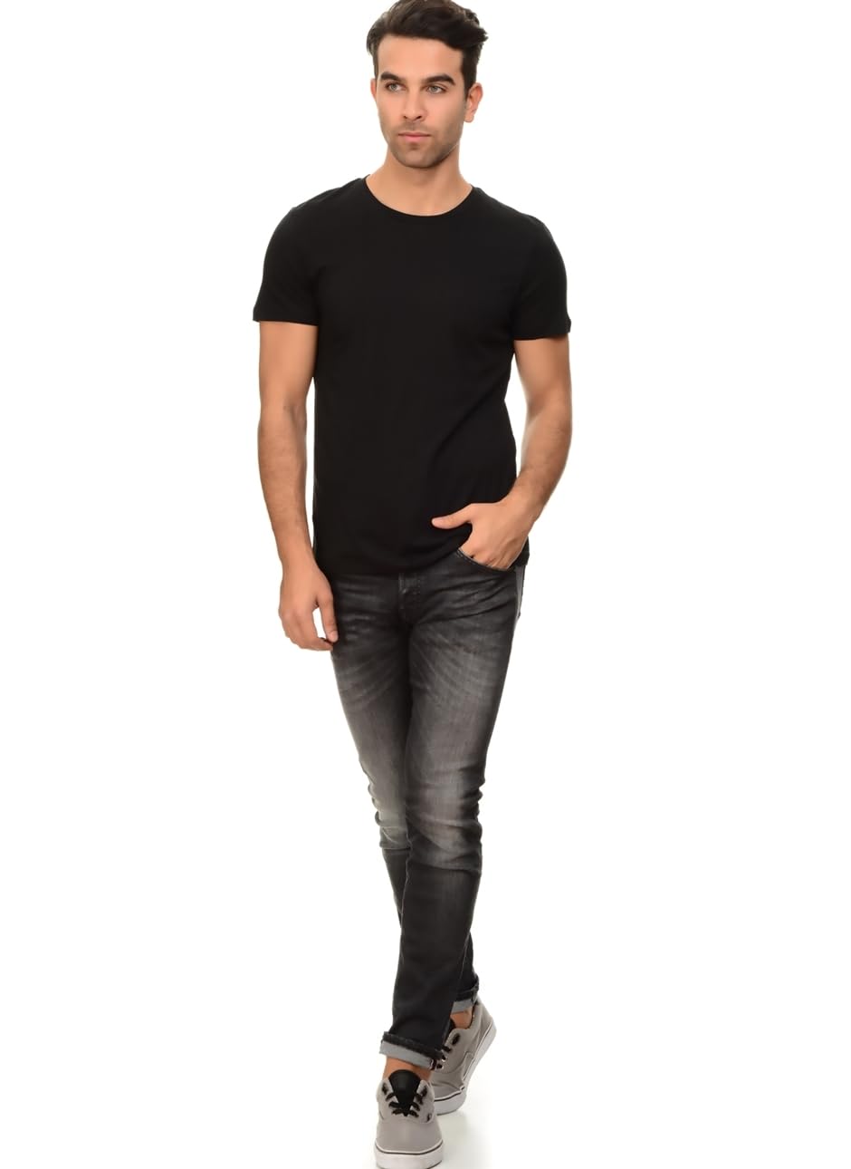 Jack & Jones Men's Jjiglenn Jjfox Bl 655 50sps Noos Jeans, Black Denim, 32W / 36L