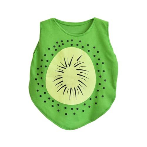 LOVIVER Disfraz de Halloween para niños, Bonito Verde para Festivales y presentaciones, Kiwi