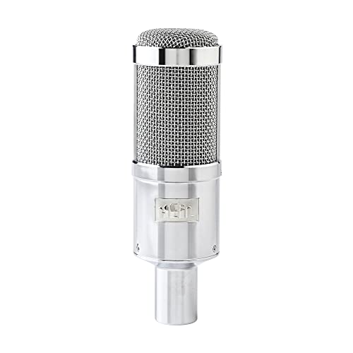 Heil PR 40 Dynamic Microphone for Streaming, Podcast, Recording, and Broadcast, XLR Microphone for Live Music, Wide Frequency Response, Smooth Sound, Superior Rear Noise Rejection - Chrome