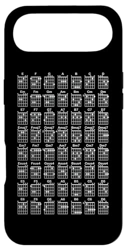 ギター 運指 コード一覧 音楽 ギフトアイデア おもしろ ギター奏者 クラシック ギタリスト コード表 おしゃれ スマホケース iPhone Air 用