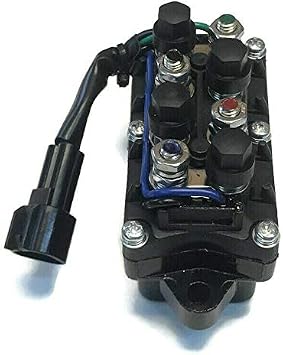 12V تتابع الملف اللولبي لمحرك ياماها المائل 60 70 75 85 90150200225250 حصان