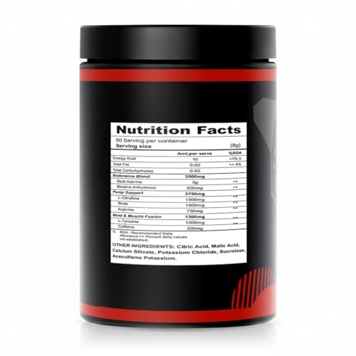 Image of Muscle Asylum F9 Pre-Workout 50 Servings 400gm (Cola Flavor)