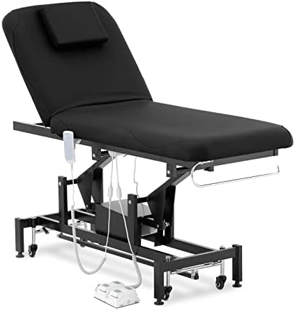 Physa Lyon Black_PH Massage Table 2 Motors 200 kg Black