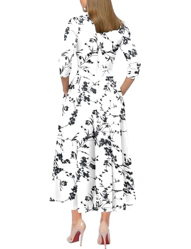 Image of Simple Flavor Women's Vintage Dress Sleeveless O-Neck Party Cocktail Dress