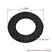 Lovermusic Black 4/5/6 Inch Adjustable Bass Drum Head Port Hole Rings & Hole Drum Head Hole Tool