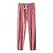 MNRIUOCII Haushose Damen Winter Pyjamahose Flauschig Warm Lang Thermohose Thermo Winter Hose Plusch Teddy Fleece Winterhose Fitness Hosen Sport Hosen Leggings Freizeithose Yogahose