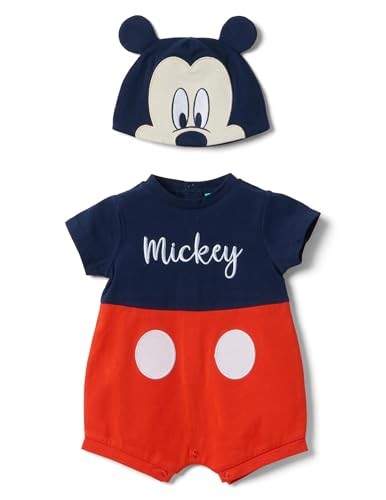 OVS KIDS Ensemble multicolore en pur coton pour bébé en forme de Mickey Mouse