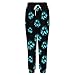 Paw Galaxy Night Wolf Mens Athletic Workout Jogger Sweatpants for Men with Pocket and Drawstring L