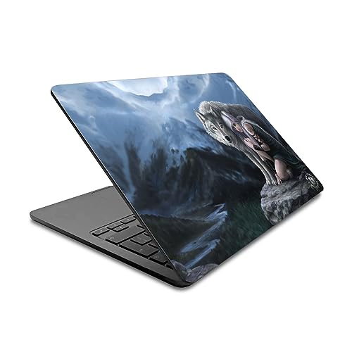 Vinyle Autocollant MacBook Air 13.6 A2681 Anne Stokes Coque Peau Loup Fantastique