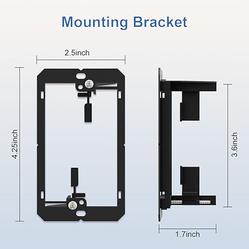 Placa de pared RJ45 de 2 puertos blindada Cat7 para eliminar interferencias de red 4