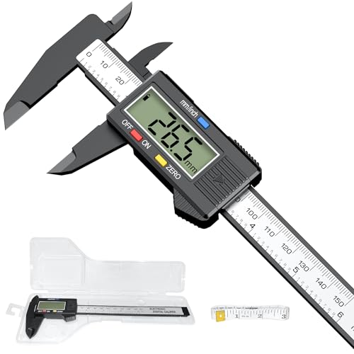 HDLNAK Digital Caliper Set, 6 inch/150 cm Precision Caliper Measuring
