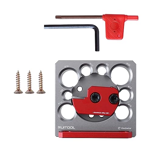 Yajuyi Kits de gabarito para cavilhas ajustáveis, cavilhas de madeira, ferramentas de artesanato em