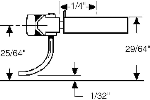 Miniatura 5 de Acoplador de bigotes HO, juego central de 1/4" (2pr)