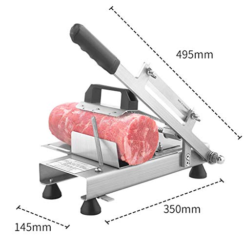 LQH -Handbuch Gefrorener Fleischschneider Edelstahl Fleischschneider Deli Slicer Rindfleisch Hammel Brötchen Fleisch… – Bild 3