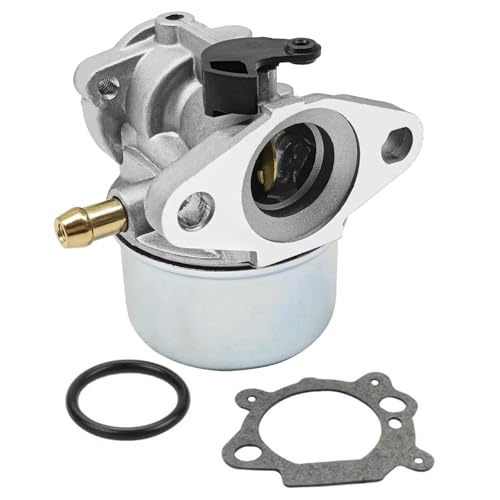 799868 Carburetor for Brigg & Stratton 498170 497586 498254 497314 497347 694202 693909 692648 799872 790821 Repacement Carburetor with Gasket and O-Ring