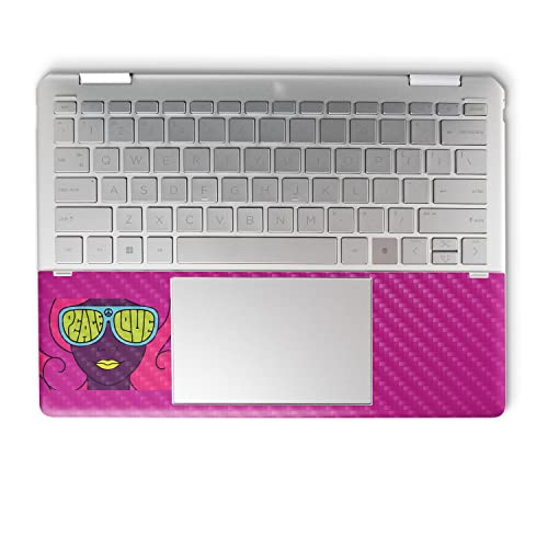 Image of MightySkins Carbon Fiber Skin Compatible with HP Spectre x360 14 inch (2022) Full Wrap Kit - Fluorescent Rave | Protective, Durable Textured Carbon Fiber Finish | Easy to Apply | Made in The USA