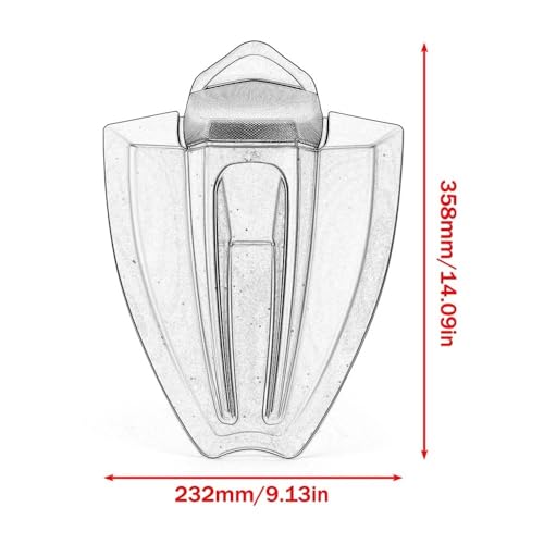 Carénage passager RS 457 housse de siège aérodynamique solo - 7