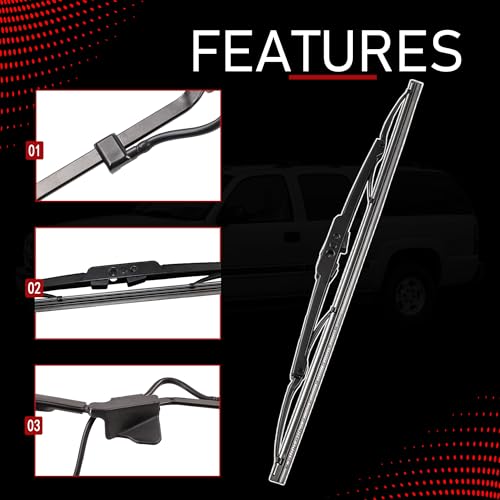 Motarithl Rear Wiper Arm with Blades Compatible With 2000-2006 Chevy GMC by Motarithl - Used condition - Image 5