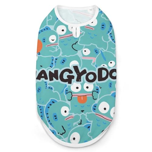 ペット服 ハンギョドン 犬服 犬の服 Tシャツ ペットウェア ドッグウェア 猫服 洋服 袖なし 薄手 おしゃれ 脱毛保護 通気性よい 春秋冬服 お散歩 お出かけ 小型犬 中型犬