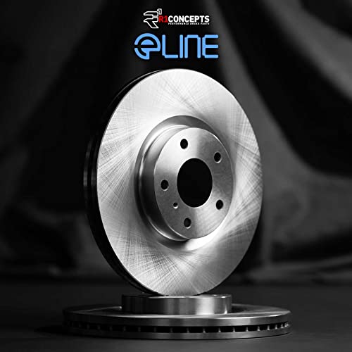 Image of R1 Concepts Brake Rotors fits 1998-2008 Porsche 911; 2000-2004 Porsche Boxster; 2008-2012 Porsche Boxster; 2006-2012 Porsche Cayman| Disc Brake Rotor Set: 12.5 inch Front