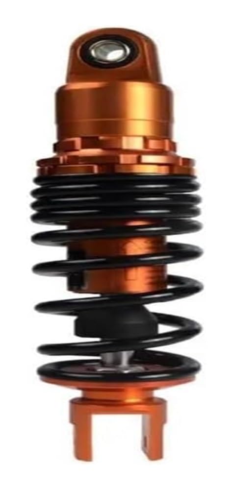 Amortisseur arrière Universel de Moto, Longueur réglable de 250 à 260mm, Suspension de Moto Compatible avec Un Seul (Noir)