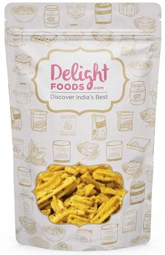Image of Delight Foods Pudina Gathiya Namkeen 250g | Gathiya Papdi | Gathi Shev | Crispy Gujrathi Namkeen | Pudina Flavoured Ghathia | Indian Snacks