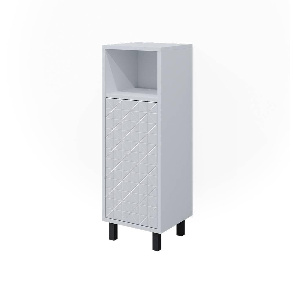 Vicco Midischrank Agasta, Weiß, 30 x 87.2 cm