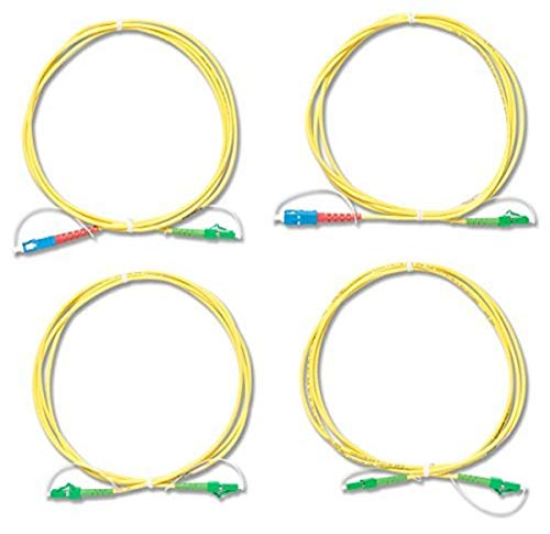 Fluke Networks SRC-9-SCLC-KIT Singlemode Test Reference Cord Kit for Optical Loss Testing of LC Terminated Fibers