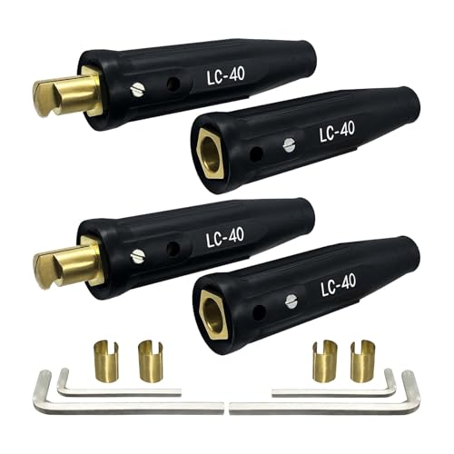 Conectores de cable de cobre para extremos de cables de soldadura 3