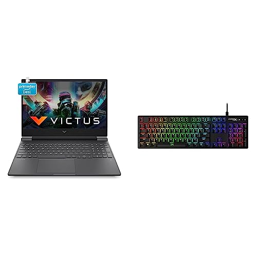 Image of HP Victus Gaming 12th Gen Intel Core i7 12650H 15.6 inch(39.6 cm) FHD Gaming Laptop & Alloy Origins (Aqua) - US Layout