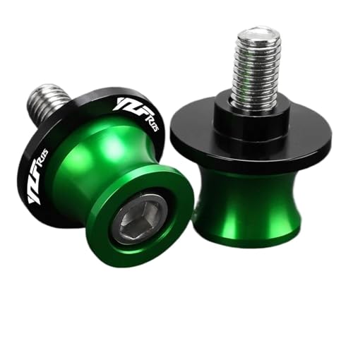Deslizadores de basculante de 6 mm premium para Yamaha YZF R125: tornillos de alta resistencia
