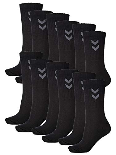 Preisvergleich Produktbild hummel Unisex Sportsocken im 6er Pack I schwarz 46-48
