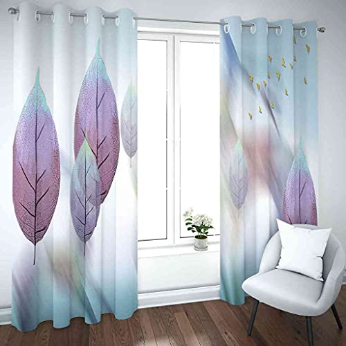 Rideaux occultants thermiques isolants contre le froid et le bruit 264x242 cm chambre - 4